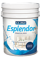 Esplendor esmalte al agua - Productora Química Llana