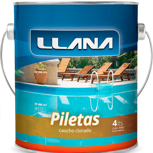 Caucho clorado para pileta